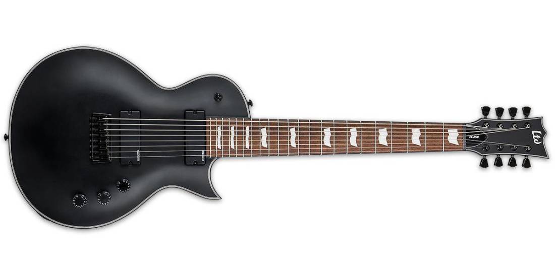 LTD EC-258 8-String Electric Guitar - Black Satin