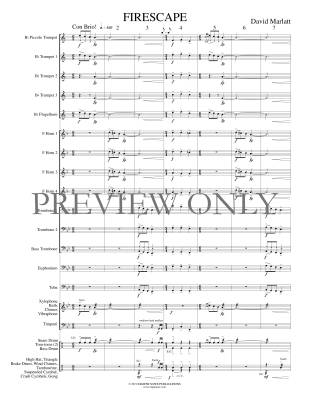 Firescape - Marlatt - Brass Choir - Gr. Medium-Difficult
