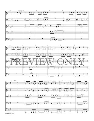 Firescape - Marlatt - Brass Quintet - Gr. Medium-Difficult