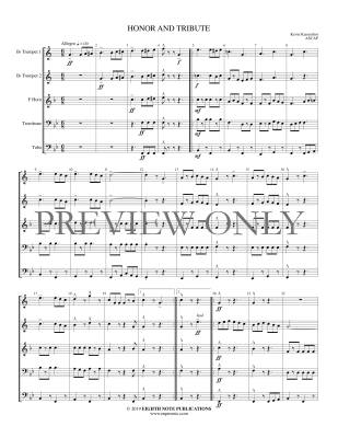 Honor and Tribute - Kaisershot - Brass Quintet - Gr. Medium