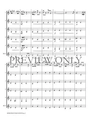 Romanian Folk Dances - Bartok/Gassi - Clarinet Sextet - Gr. Medium