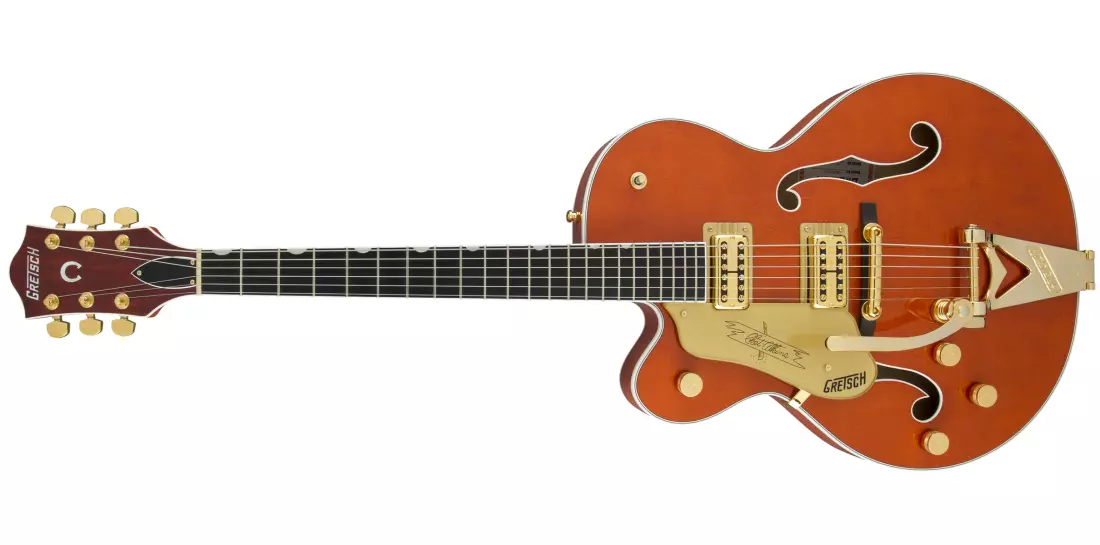 G6120TLH Players Edition Nashville with Bigsby, Left-Handed, Filter\'Tron Pickups - Orange Stain