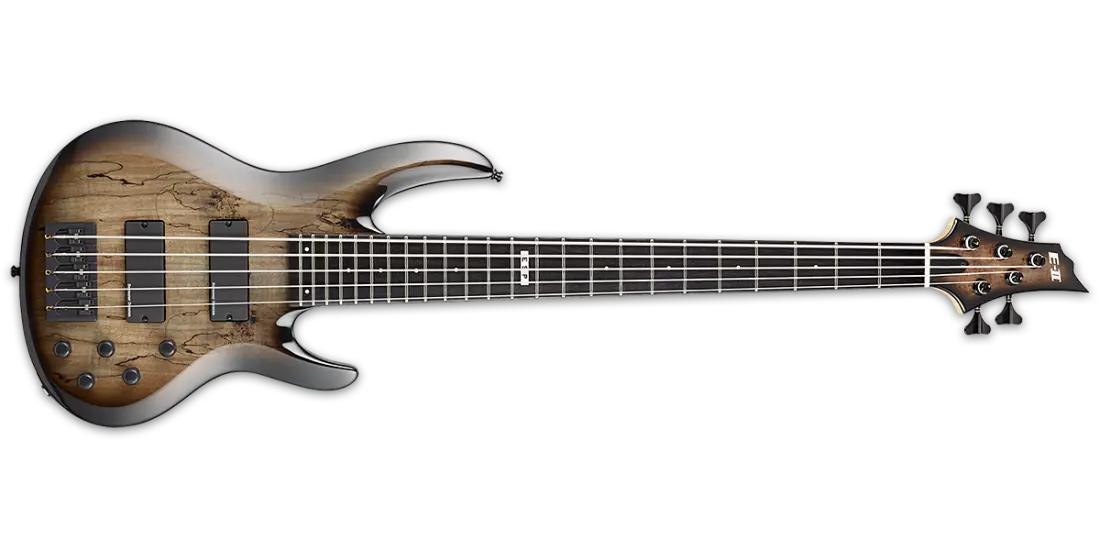 E-II BTL-5 5-String Bass - Black Natural Burst