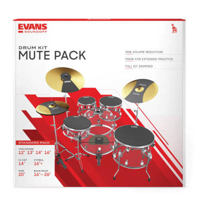 Drum Silencers - Standard Set