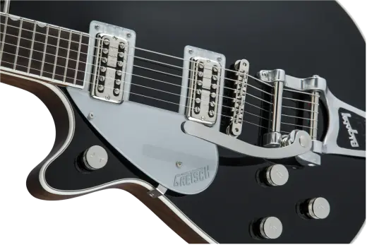 G6128TLH Players Edition Jet FT with Bigsby, Left-Handed, Rosewood Fingerboard - Black