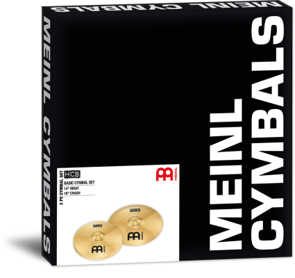 HCS Basic Cymbal Pack - 14\'\' HiHat & 16\'\' Crash