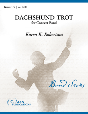 Dachshund Trot - Robertson - Concert Band - Gr. 1.5