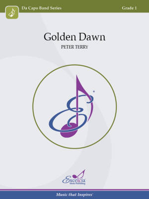 Excelcia Music Publishing - Golden Dawn - Terry - Concert Band - Gr. 1