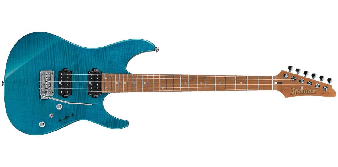 MM1 Martin Miller Signature Electric Guitar - Transparent Aqua Blue