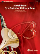 March from First Suite for Military Band - Grade 1