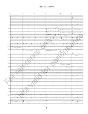 Prelude and Presto - Holsinger - Concert Band - Gr. 4.5