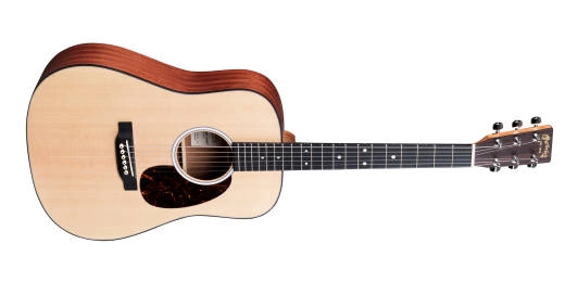 Martin Guitars - DJR-10E Dreadnought Junior Spruce/Sapele Acoustic/Electric Guitar with Gig Bag