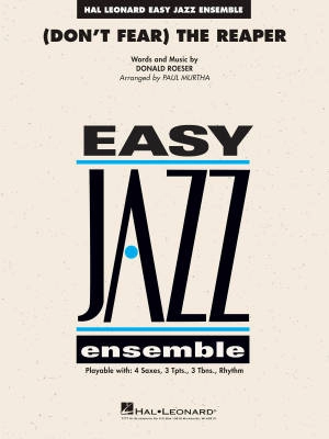 Hal Leonard - (Dont Fear) The Reaper - Roeser/Murtha - Jazz Ensemble - Gr. 2