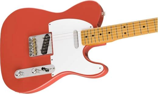 Vintera 50s Telecaster, Maple Neck w/Gigbag - Fiesta Red