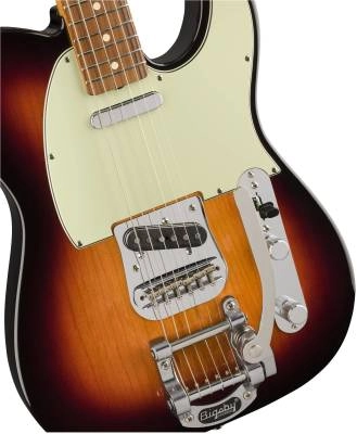 Vintera 60s Telecaster Bigsby, Pau Ferro Fingerboard w/Gigbag - 3-Tone Sunburst