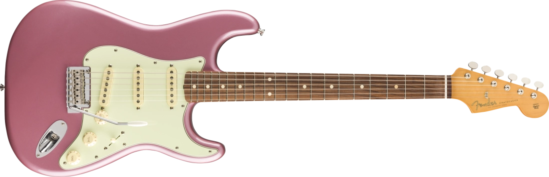 Vintera 60s Stratocaster Modified, Pau Ferro Fingerboard w/Gigbag - Burgundy Mist Metallic