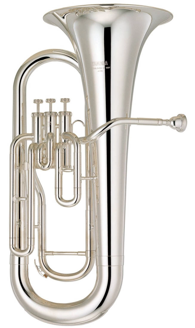 YEP-201 3-Valve Student Euphonium - Silver Plated