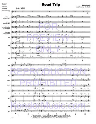 Road Trip - Beach/Shutack - Jazz Ensemble - Gr. Very Easy