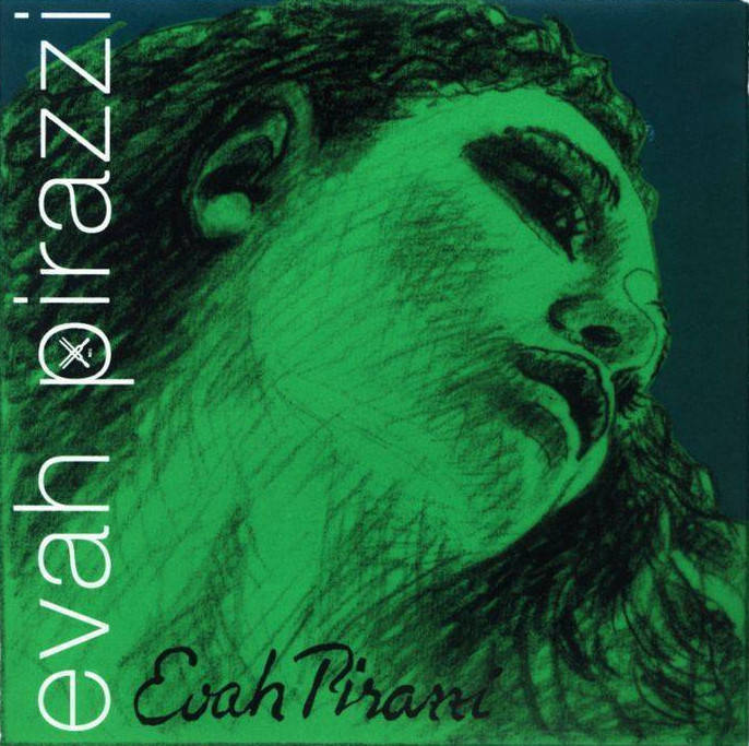 Evah Pirazzi Violin String Set 4/4 - Ball End, Gold-E