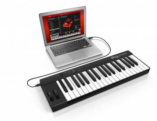 iRig Keys 37 PRO USB MIDI Controller with Full Size Keys