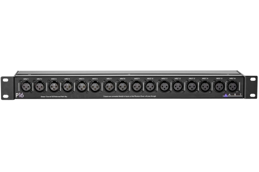 16-Channel XLR Balanced Patch Bay