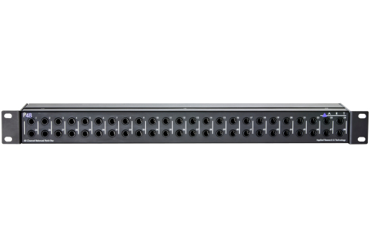 48-Point Balanced 1/4-Inch TRS Patch Bay