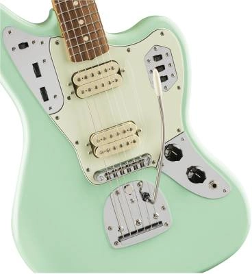 Vintera 60s Jaguar Modified HH, Pau Ferro Fingerboard w/Gigbag - Surf Green