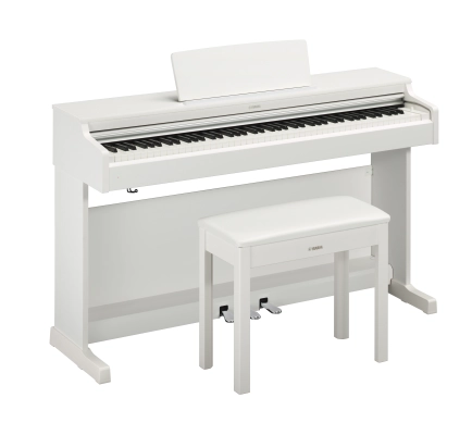 Arius YDP164 Piano numrique avec marteau gradu 3 Clavier - Blanc