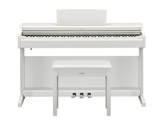 Arius YDP164 Piano numérique avec marteau gradué 3 Clavier - Blanc