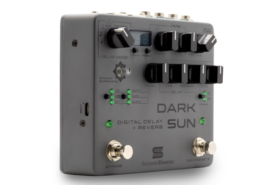Dark Sun Digital Delay + Reverb Pedal