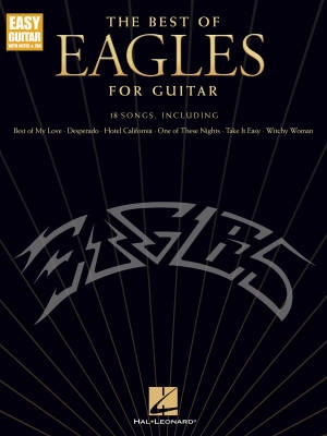The Best of Eagles for Guitar (Updated Edition) - Easy Guitar TAB - Book