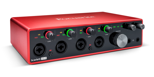 Focusrite - Scarlett 18i8 3rd Generation 18-in, 8-out USB Audio Interface