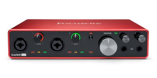 Scarlett 8i6 3rd Generation 8-in, 6-out USB Audio Interface