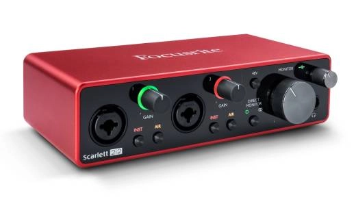 Focusrite - Scarlett 2i2 3rd Generation USB 2.0 Audio Interface