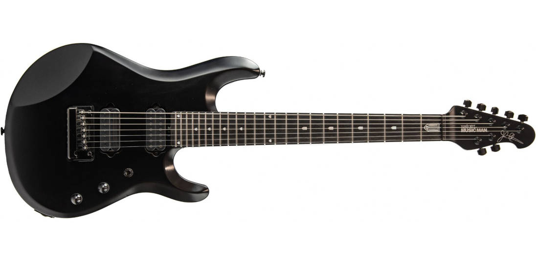 JP7 John Petrucci Signature 7-String Electric w/ Piezo Pickups - Stealth  Black