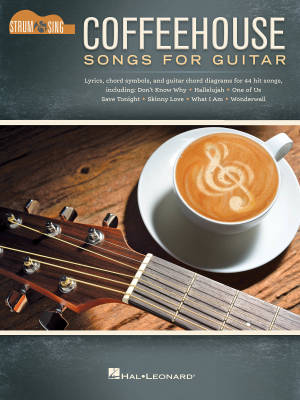 Coffeehouse Songs for Guitar: Strum & Sing - Book