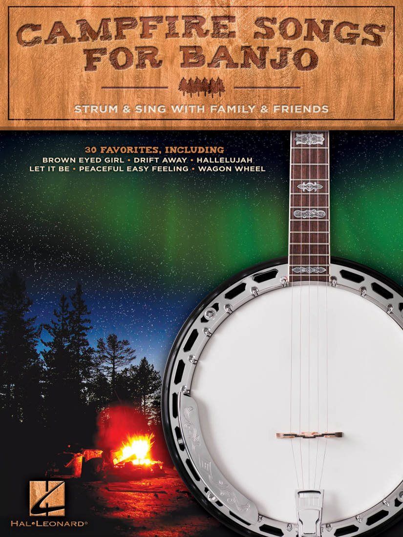 Campfire Songs for Banjo: Strum & Sing with Family & Friends - Banjo - Livre