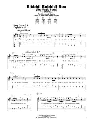 Disney Fun Songs - Easy Guitar TAB - Book