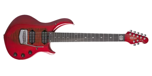 Majesty 7-String Electric Guitar w/ Mahogany Body and Flame Maple Top - Red Sunrise