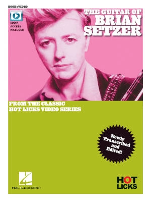 Hot Licks - The Guitar of Brian Setzer - Guitar TAB - Book/Video Online