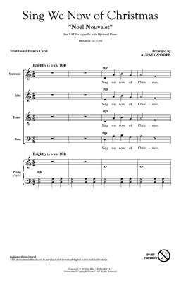 Sing We Now of Christmas - Snyder - SATB