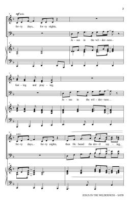 Jesus in the Wilderness - Mabry - SATB
