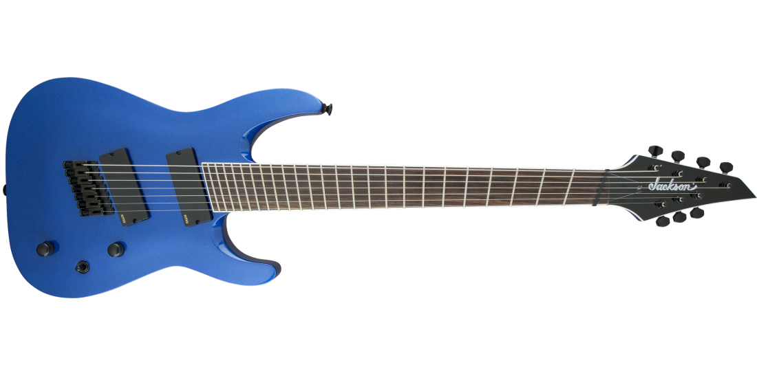 SLAT7 X-Series Multi-Scale 7-String Electric Guitar - Metallic Blue