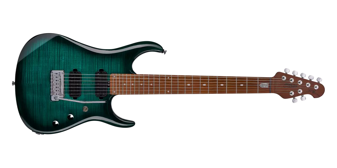JP157 7-String Electric Guitar with Gig Bag - Teal