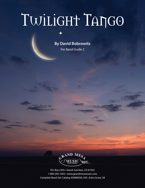 Twilight Tango - Bobrowitz - Concert Band - Gr. 2