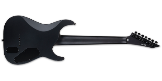 LTD MH-417 7-String Electric Guitar - Black Satin - Left-Handed