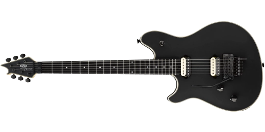 EVH - Wolfgang USA Electric Guitar with Case - Stealth Black - Left-Handed