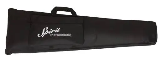 Spirit GT Pro Deluxe Travel Guitar with Gig Bag - Black - Left-Handed