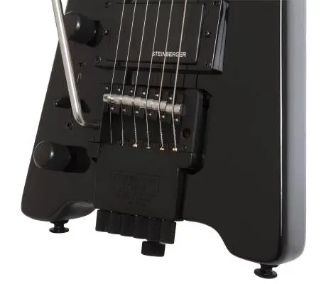 Spirit GT Pro Deluxe Travel Guitar with Gig Bag - Black - Left-Handed