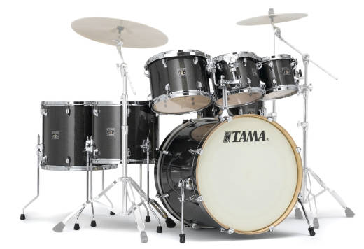 Tama - Superstar Classic 7-Piece Shell Pack (22,8,10,12,14,16,SD) - Midnight Gold Sparkle